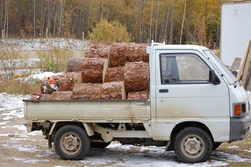 Kei trucks this fall can be used for clearing land