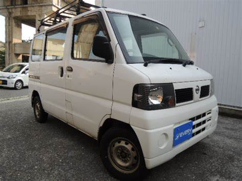 Used Mini Japanese Vans mimic the larger vans. This one has sliding doors.