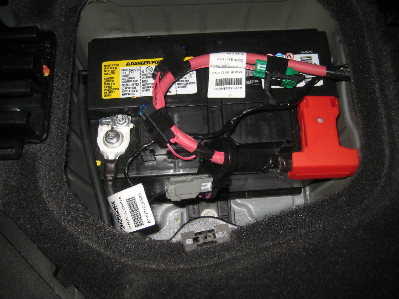 Mini Truck Batteries come in all shapes and forms. This is a battery showing the positive and negitives.